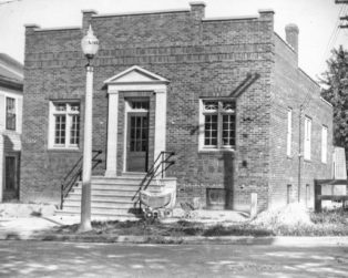 brick library building 