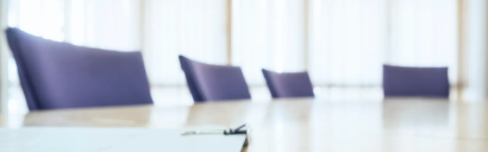 meeting table and chairs